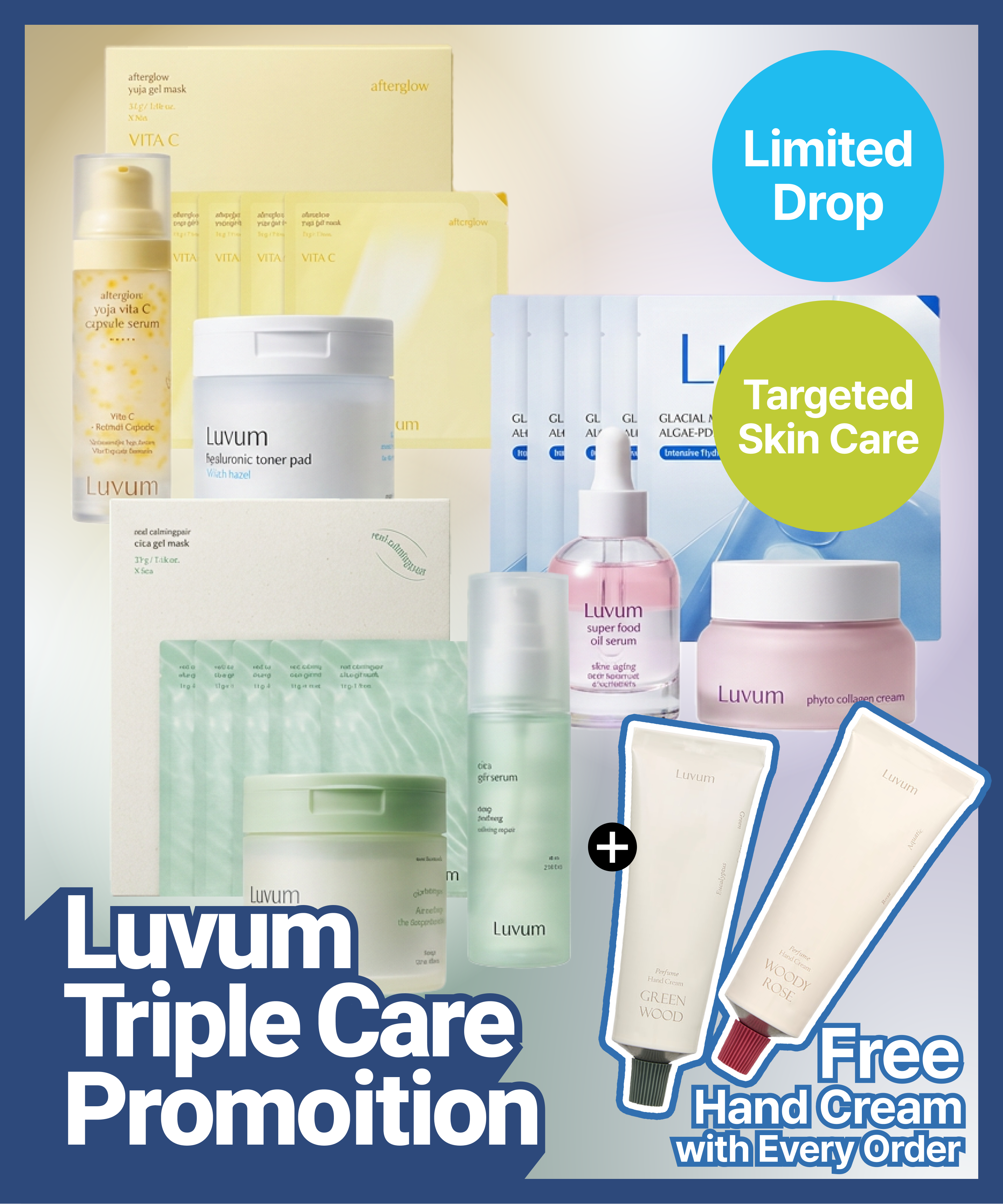 [Coming soon] Luvum Triple Care Promotion (Limited Edition)